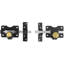 Taurus GLD50 Double Locking Longthrow Lock for up to 50mm Depth Gates (Set)