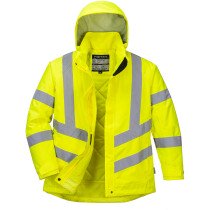 Portwest LW74 Ladies Hi-Vis Winter Jacket High Visibility - Yellow