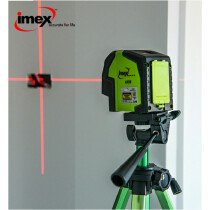 Imex 012-LX22S LX22 Palm Cross Line Laser Level Kit