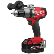 Milwaukee M18ONEPD2-502X 18V Combi Drill with 2x 5.0Ah Batteries