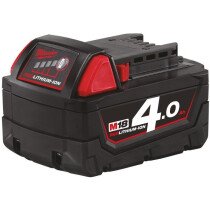 Milwaukee M18B4 18V 4.0Ah Red Lithium Ion Battery