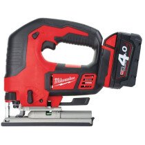 Milwaukee M18BJS-402C M18 Jigsaw (2 x 4.0Ah batteries, charger, BMC) 