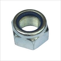 Lawson-HIS M24 x 1.5 Pitch (Fine) Nyloc Nut Type P BZP Zinc Plated