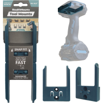 StealthMounts TM-MK40-BLU-4 Blue Tool Mounts for Makita 40V XGT (4 Pack)