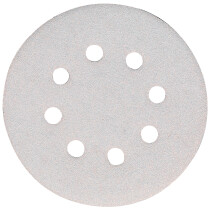 Makita P-33342 Velcro Backed 125mm Abrasive White Disc 40 Grit (Pack of 10)