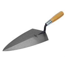 Marshalltown M1910 Philadelphia Pattern Brick Trowel Wooden Handle 250mm (10")