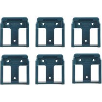StealthMounts BM-MK18-BLU-6 Blue Battery Mounts for Makita 18V (6 Pack)
