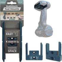 StealthMounts TM-MK18-BLU-4 Blue Tool Mounts for Makita LXT (4 Pack)