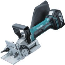 Makita DPJ180RTJ 18V Li-ion Biscuit Jointer with 2 x 5.0Ah Batteries