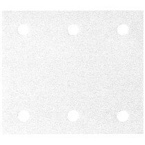 Makita P-35829 Velcro Backed White Abrasive Paper 114 x 102mm 80 Grit (Pack of 10)