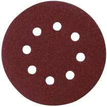 Makita P-43583 Velcro Backed 125mm Abrasive Disc 180 Grit (Pack of 10)