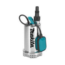 Makita PF1100 1100w Clean Water Submersible Pump Stainless Steel 250L/min 240v