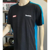 Makita 98P197-L Black and Makita Blue XGT  40V Tee Shirt Large