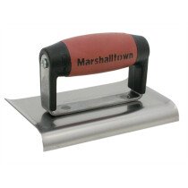 Marshalltown M136D Cement Edger Curved Ends with Durasoft Handle 6 x 3"