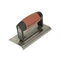 Marshalltown M176D Cement Edger Curved & Straight Ends with Durasoft Handle  6 x 3"
