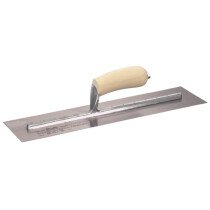Marshalltown MXS77 Cement Trowel  18 x 4.1/2in Wooden Handle