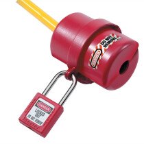 Master Lock 487 Lockout Electrical Plug Cover Small MLKS487