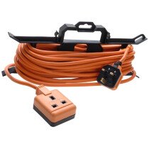 Masterplug MSTCT1513 Garden Extension Lead on an H Frame 15 Metre