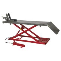 Sealey MC680A Motorcycle Lift 680kg Capacity Heavy-Duty Air/Hydraulic
