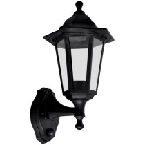 Meridian Lighting LP60BPIR Six Panel Lantern Light 60W with PIR MDNLP60BPIR