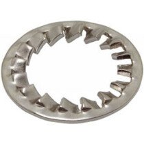 Metal Mate 1024956 Shakeproof Serrated Washer Internal M10 BZP (Packet of 100)