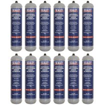 Sealey MIG/ARG/100/12 Gas Cylinder Disposable Argon 100g - Box of 12