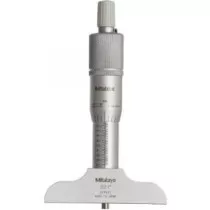Mitutoyo 128-105 Imperial Fixed Rod Depth Micrometer 0-1"