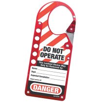 Master Lock 427 Lockout/ Tagout Labelled Snap-on Hasp MLKS427