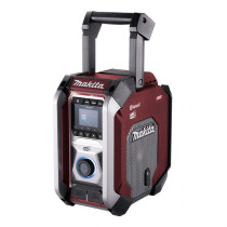 Makita MR007GZ02 Body Only Red Special Edition  12V/14.4V/18V/40V CXT LXT XGT DAB+ Jobsite Radio with Bluetooth