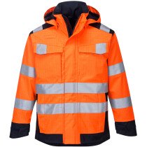 Portwest MV70 FR Modaflame Rain Multi Norm Arc Jacket Flame Resistant  