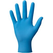 Nitrylex Blue Disposable Powder Free Nitrile Gloves  (Box 100) 