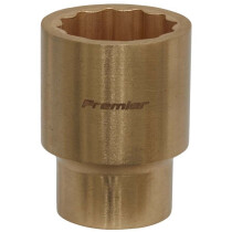 Sealey NS056 Socket 23mm 1/2" Drive WallDrive® Non-Sparking Beryllium Copper