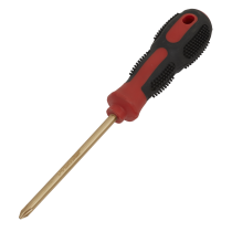 Sealey NS097 Screwdriver Phillips #2 x 100mm - Non-Sparking