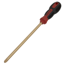 Sealey NS099 Screwdriver Phillips #4 x 200mm - Non-Sparking