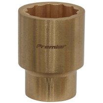 Sealey NS056 Socket 23mm 1/2" Drive WallDrive® Non-Sparking Beryllium Copper