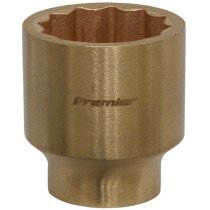 Sealey NS061 Socket 30mm 1/2" Drive WallDrive® Non-Sparking Beryllium Copper
