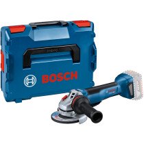 Bosch GWS 18V-10 P Body Only 18v 125mm/5" Small Angle Grinder Brushless Paddle Switch in L-Boxx