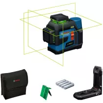 Bosch GLL 12V-100-33 CG + LB10 12v Body Only 30m Green Line Laser