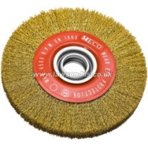 Osborn 0008-566061 Crimped Brass Coated Steel Wire Wheel 200mm (20mm face)