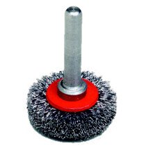 Osborn 0002-502142 30x9mm Diameter Rotary Crimped Steel Wire Brush with 6mm Shank