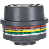 Portwest P970 - ABEK1P3 Combination Filter Special Thread Connection - Respiratory Protection - Pack of 4