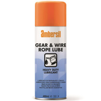 Ambersil 31583-AA Gear and Wire Rope Lubricant 400ml x Twelve (Carton of 12)