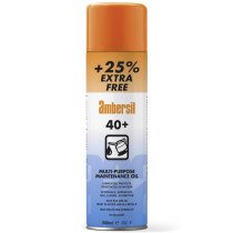 Ambersil 31563-AA 40+ (25% extra FREE) Industrial Grade Multi-Purpose Protective Lubricant