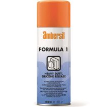 Ambersil 31532-AA Formula 1 (One) Heavy Duty General Purpose Silicone Release Agent 400ml (Carton 12)