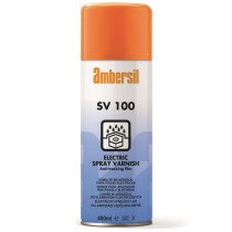 Ambersil 31892-AA Box of 12 SV100 Electric Spray Varnish Anti-Tracking Insulating Film 400ml