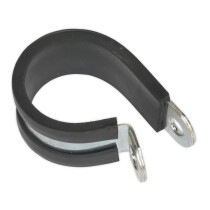 Sealey PCJ29 P-Clip Rubber Lined ø29mm Pack of 25