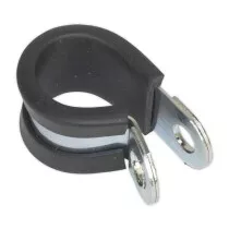 Sealey PCJ16 P-Clip Rubber Lined ø16mm Pack of 25