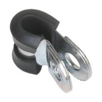 Sealey PCJ5 P-Clip Rubber Lined ø5mm Pack of 25