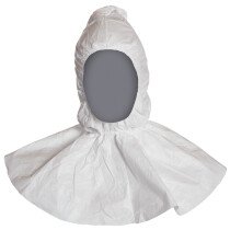 Dupont Tyvek PH30LO Protech Elasticated Cape Hood Balaclava Anti-Static