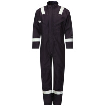 Pioner FRASARCCOV Workwear Flame Retardant Anti-Static Arc Protection Coverall -  Navy Blue